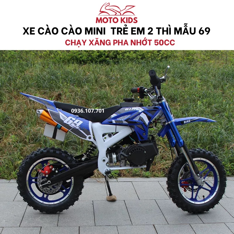 Xe cào cào mini 50cc/ Xe cào cào Mẫu 69/ dung tích 50cc Ahìu shop