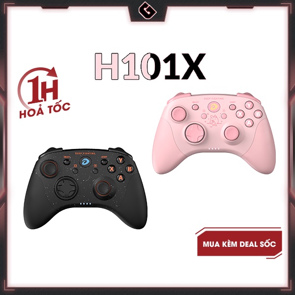 Tay Cầm Chơi Game Không Dây Dareu H101X - Hàng Chính Hãng