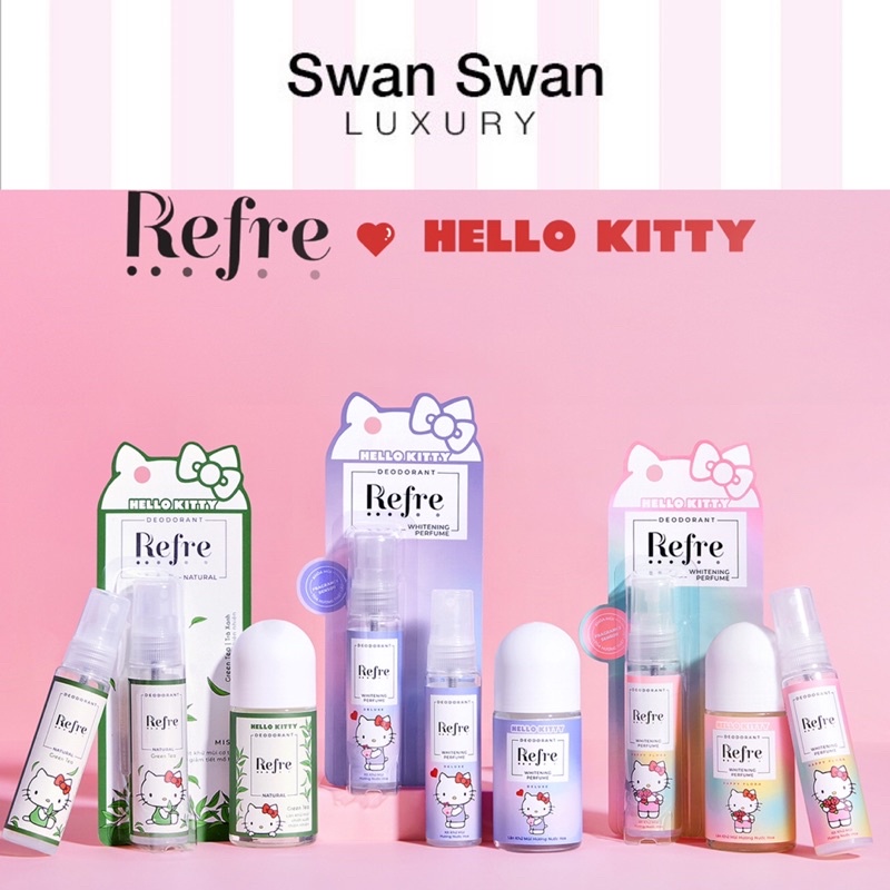 Xịt Khử Mùi Refre Natural Hương Thơm Lâu 20H