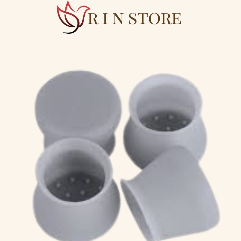 Silicon tròn bọc bảo vệ chân bàn ghế dẻo dai bền bỉ -Miếng đệm kê chân bàn chống trơn trượt ,ồn RIN