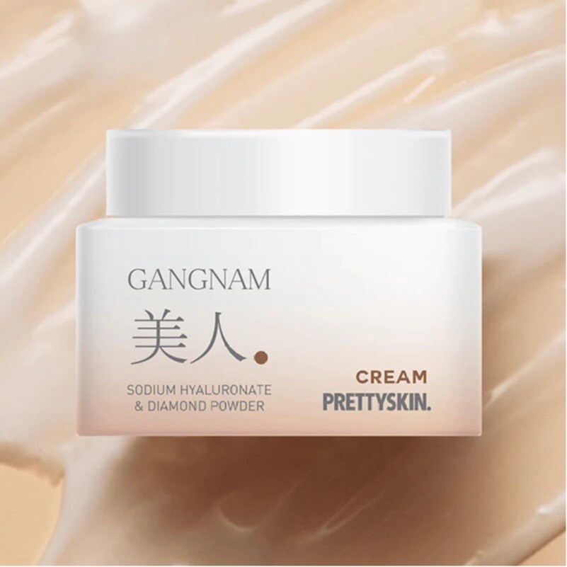 Kem Dưỡng Trắng Da Mờ Thâm Nám Pretty Skin Hàn Quốc Gangnam Miin Cream 50ml Giúp Chống Lão Hóa & Giảm Nếp Nhăn
