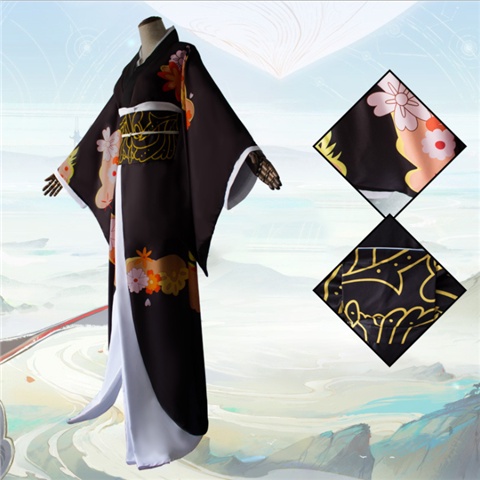 Bộ Kimono Hóa Trang Nhân Vật Anime Demon Slayer Kibutsuji Muzan