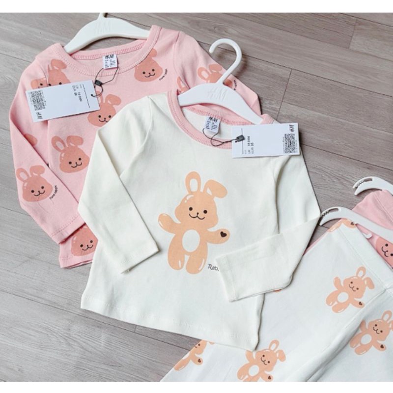 Set 2 bộ thỏ  thu đông chất zip cho bé - có buôn sỉ-SP 1991