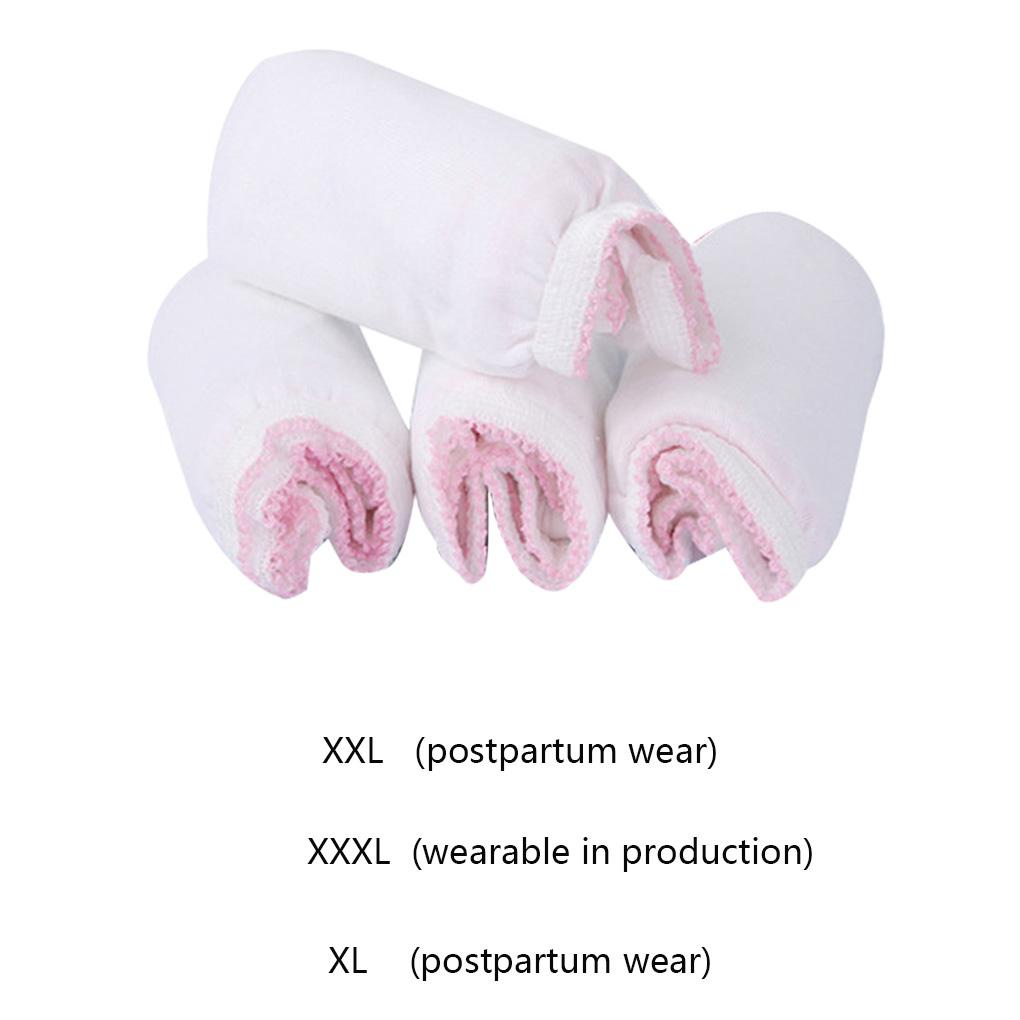 Set 4 Quần Lót Cotton Khử Trùng Dùng Một Lần Cho Phụ Nữ Mang Thai