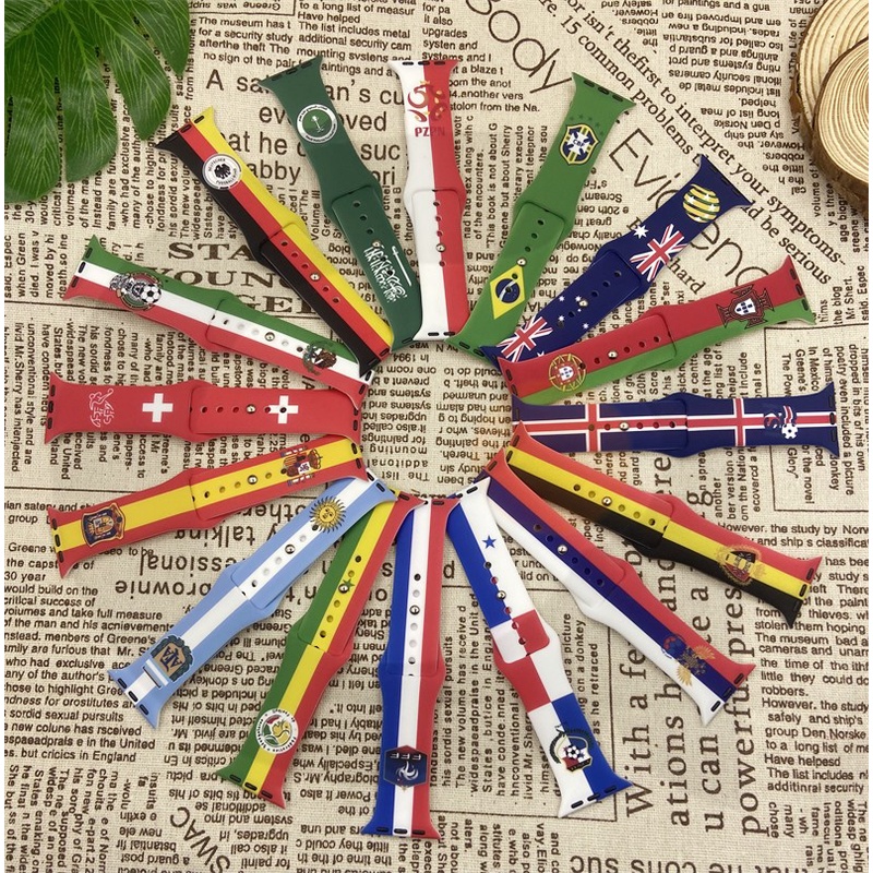 Dây Đeo Đồng Hồ Bằng Silicone Cho iWatch7 / 6 / 5 / 4 / 3 / 2 / 1 / SE Generation 38 / 40 / 41 / 42 / 44 / 45