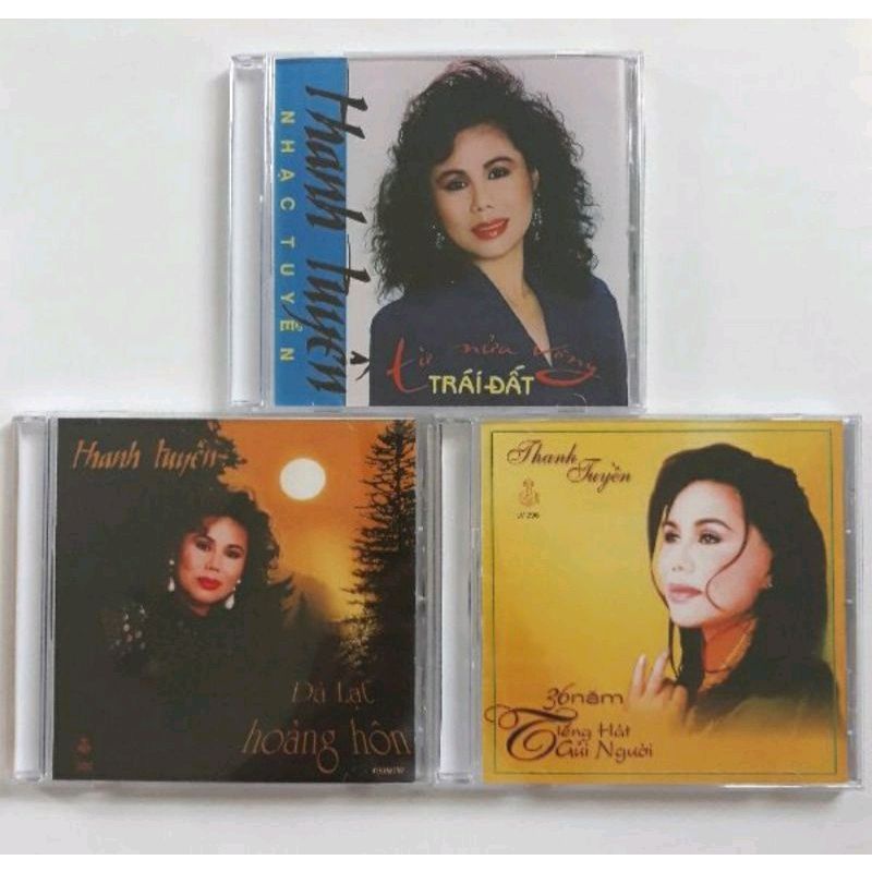 Bộ 3 cd Thanh Tuyền phono