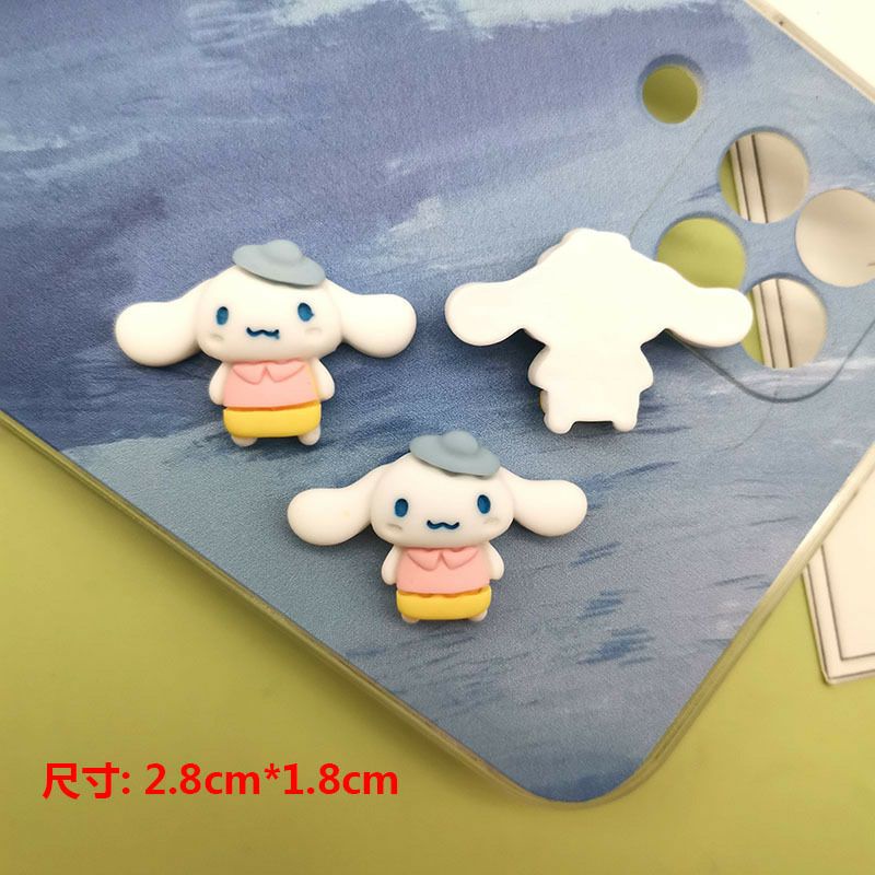 Charm mẫu cún trắng