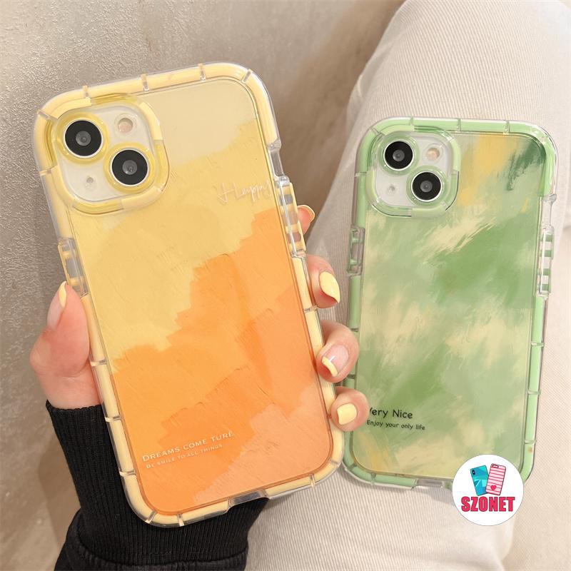 Ốp Điện Thoại Silicon Chống Sốc Họa Tiết Graffiti Cho iPhone 14 13 12 11 Pro Max XS XR X Plus