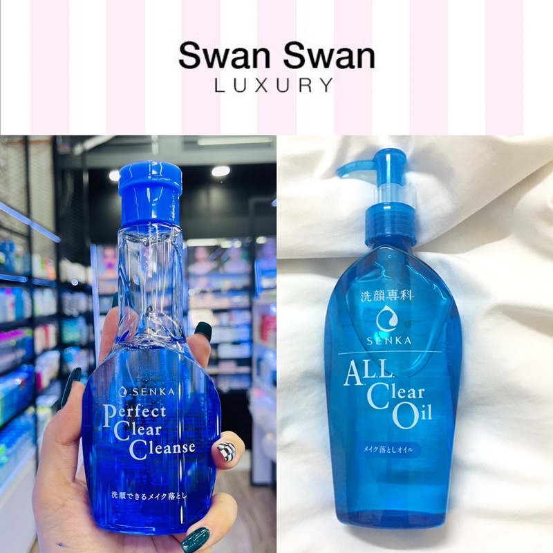 Dầu Tẩy Trang Senka 2 in 1 Sạch Sâu 230ml