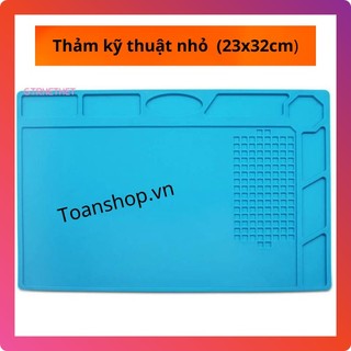 Tấm lót sửa chữa điện thoại l Loại nhỏ 23x33cm