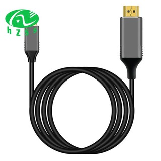 Dây cáp chuyển đổi usb c sang hdmi 4k 60hz thunderbolt 3 tương thích với android phone macbook chromebook etc