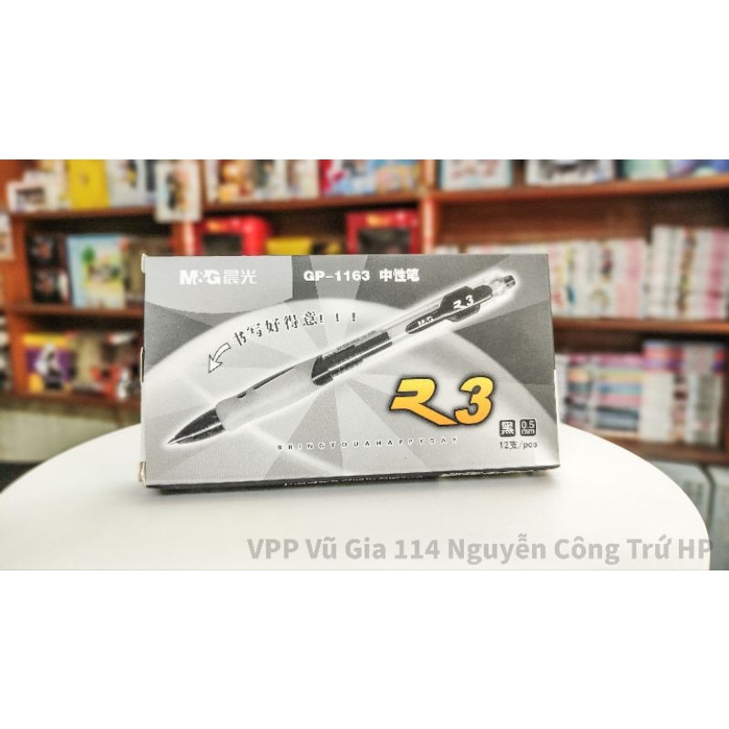 Hộp bút bi nước béo MG 1163 hàng chuẩn