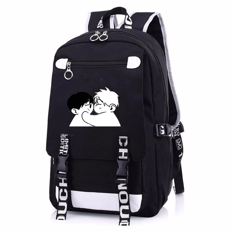 Balo nam nữ in hình CHECKMATE boylove manhwa chibi anime cặp sách đi học tiện lợi thời trang