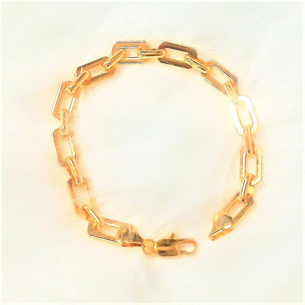 LẮC TAY MÀU VÀNG NỮ KIỂU XÍCH CỰC ĐẸP