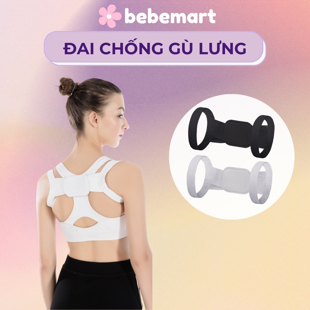 Đai Chống Gù Lưng BEBE CHIC Hỗ Trợ Điều Chỉnh Cột Sống Có Thể Điều Chỉnh Đai Lưng Phù Hợp Cho Cả Nam Và Nữ
