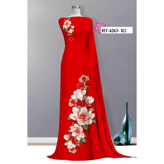 VẢI MAY ÁO DÀI HOA RƠI TÀ