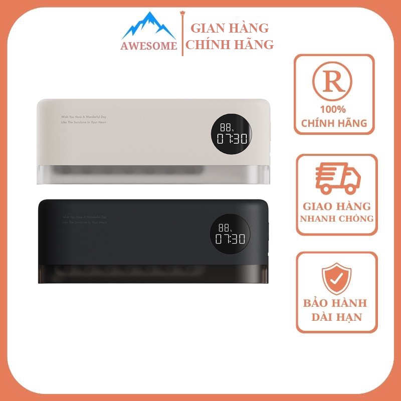 Máy Khử Khuẩn Bàn Chải Đánh Răng Solove, Khử Trùng bằng tia UV,Pin 4000mAh, 1 lần sạc 60 ngày dùng