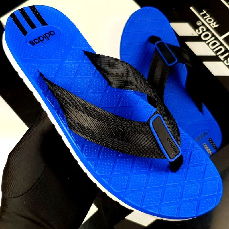 Dép kẹp thể thao nam Adidas3S,đế chống trơn trượt, mặt trên đi êm chân.