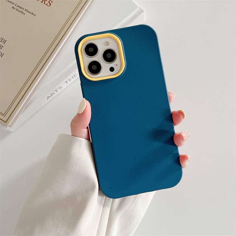 Ốp Điện Thoại Silicone Chống Sốc 3 Trong 1 Cho iPhone 14 13 12 11 Pro MAX Plus X XS MAX XR 7 8 6 6S Plus SE 2022 2020