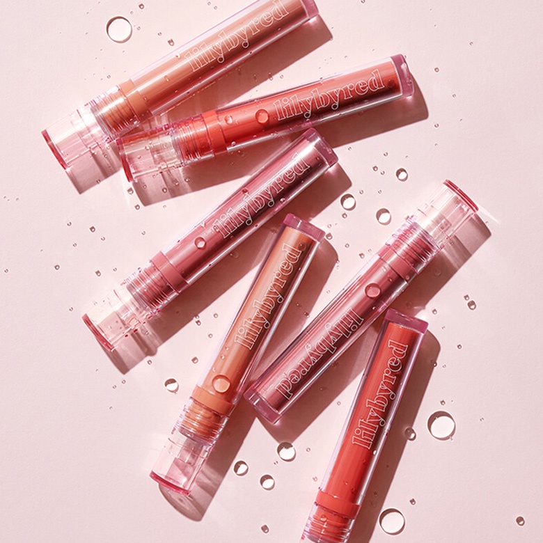 (BILL HÀN) Son Tint Lì, Dưỡng Ẩm LILYBYRED Glassy Layer Fixing Tint 3.8g