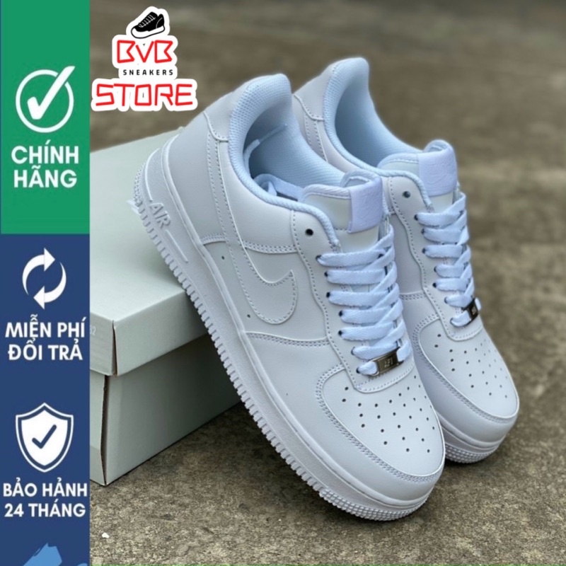 Giày thể thao Nike Af1 Air Foce One trắng nam nữ,fullbox Present Original Sneakers
