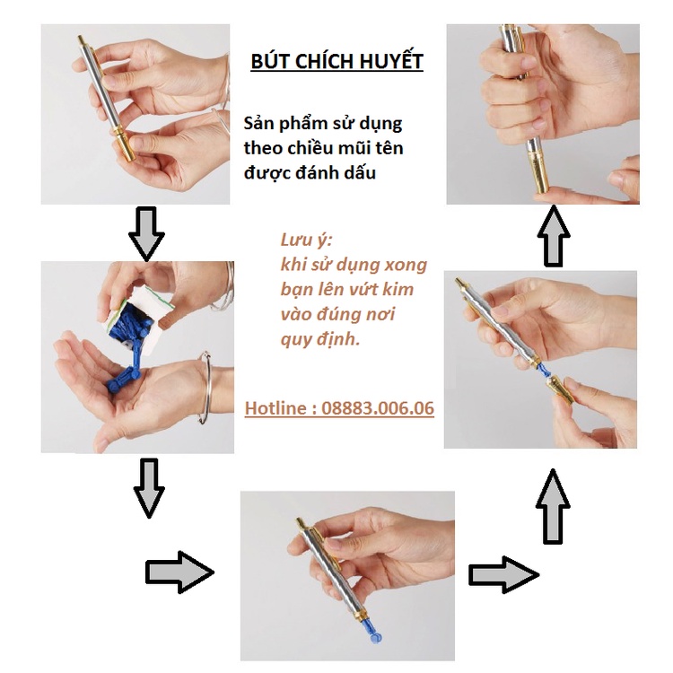 BÚT CHÍCH MÁU LIÊN TỤC CAO CẤP Dùng Lấy Máu Đo Đường Huyết, Giác Hơi