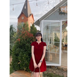Đầm Nhung Nơ
