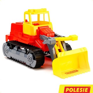 Xe Công Trình Xúc Lật Bánh Xích Đồ Chơi POLESIE, Hàng Nhập Khẩu Châu Âu Chính Hãng
