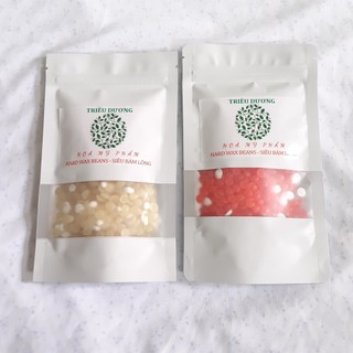 100g Sáp wax nóng hạt đậu Triêu Dương kèm quà tặng miniso , 4 màu siêu xinh để lựa chọn