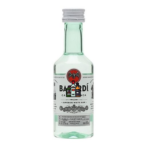 Nước pha chế rum trắng 50ml