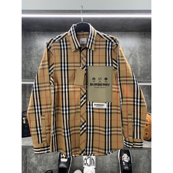 Sơ Mi BURBERRY Neww2022 check ngực cực nét
