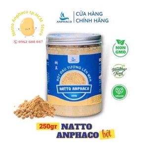 Hộp 250g natto anphaco–bột đậu tương lên men, ăn dặm, men natto