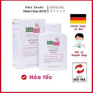 Dung dịch vệ sinh phụ nữ Sebamed pH3.8 Feminine Intimate Wash 200ml - Nhà thuốc Minh Châu HCM