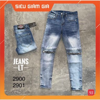 Quần jean nam wash, xanh nhạt phong cách trẻ trung năng động MS 352 có size đại