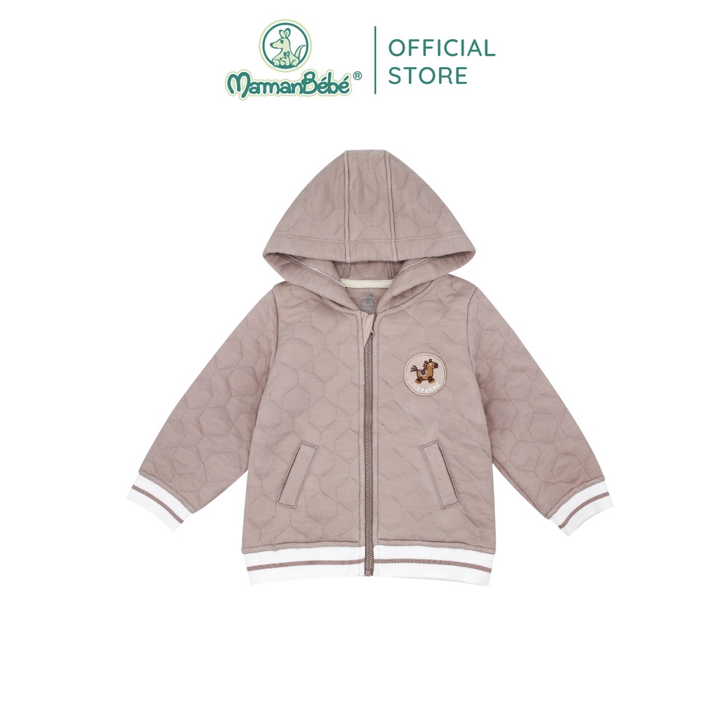 Áo Khoác Bomber La Pomme Funky Horse - Nâu