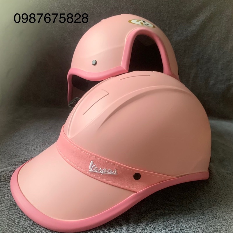 🦚 XẢ KHO 🦚 nón bảo hiểm kết đai da Vespa Nam -Nữ