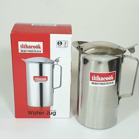 Ca đựng nước inox TITAFAC có nắp đậy 2000ml