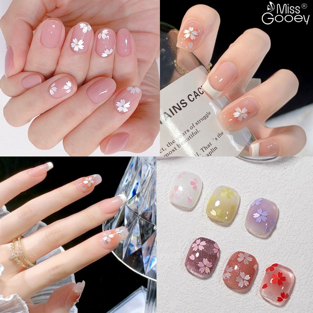 Cánh hoa nail ẩn trang trí móng NGHI THẢO