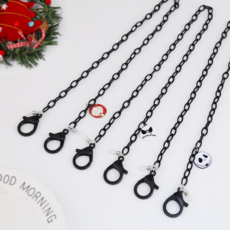 Dây Đeo Khẩu Trang Chống Thất Lạc Kiểu Dáng Dễ Thương Hình Halloween cho bé hoặc người lớn đều sử dụng được hết