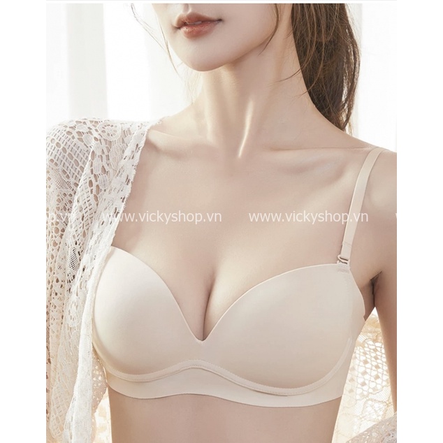 Áo Lót cúp w không hở ngực , mút dạng lỗ thông hơi, bản lưng che khuyết điểm.VA776 ( 4 màu )