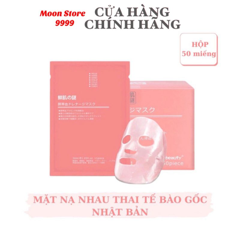 Mặt Nạ Nhau Thai Cừu Cuống Rốn Tế Bào Gốc Nhật Bản Rwine Beauty, Mặt nạ trắng da nhau thau cừu Nhật Bản