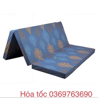 Nệm Gòn bông ép xếp gọn gấp 3 10cm bền đẹp