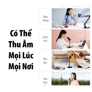 Microphone dùng để livestream, hát Karaoke Ugreen 10931