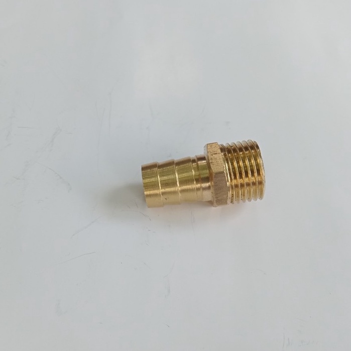 Đầu nối thau đuôi chuột ren ngoài