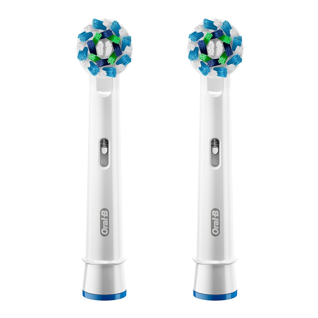 Combo Đầu Bàn Chải Điện ORAL-B CrossAction (4 Cái) Loại Bỏ Thêm Đến 100% Mảng Bám