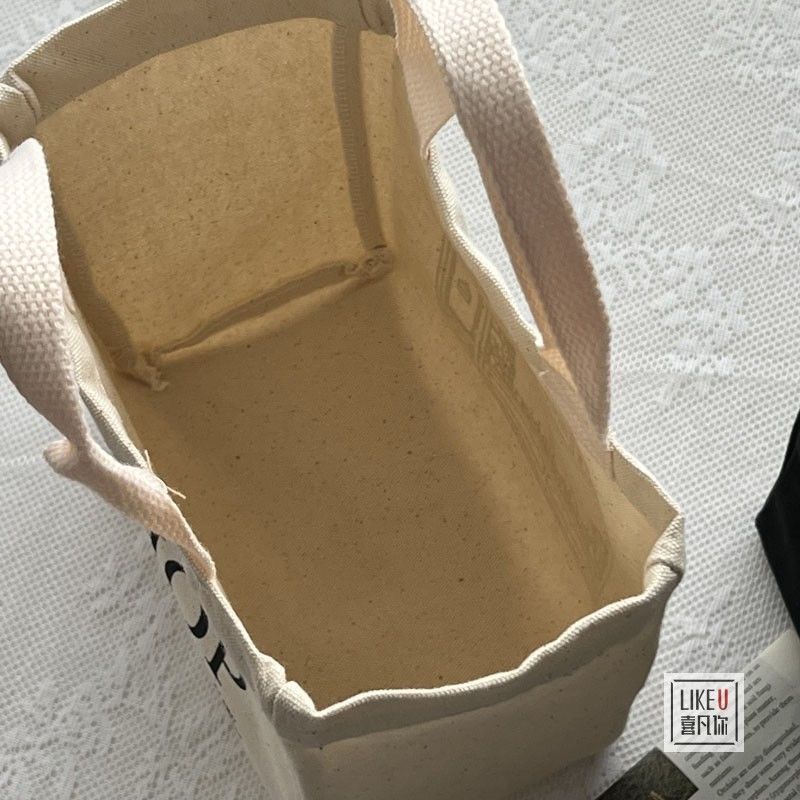 Túi Đựng Cơm Trưa Mini Bằng Vải Canvas Thời Trang Nhật Bản Đa Năng