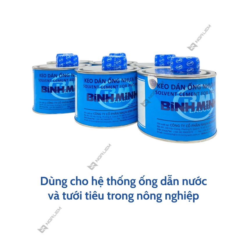 Keo Dán Ống Nhựa PVC BÌNH MINH