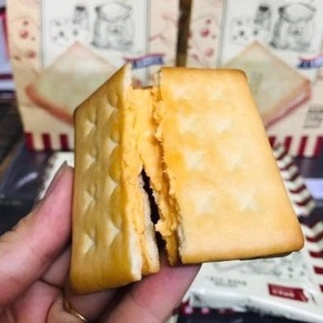 Bánh Quy Phô Mai Sandwich Pamiriter Đài Loan 218g