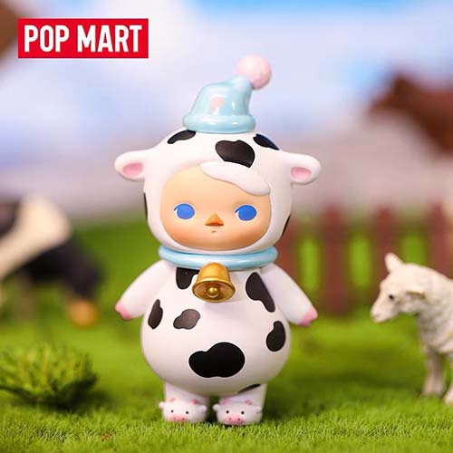 ★Hgtoys★  Popmart Pucky Milk Baby Series Blind Box Doll Tide Play Trang trí Quà tặng