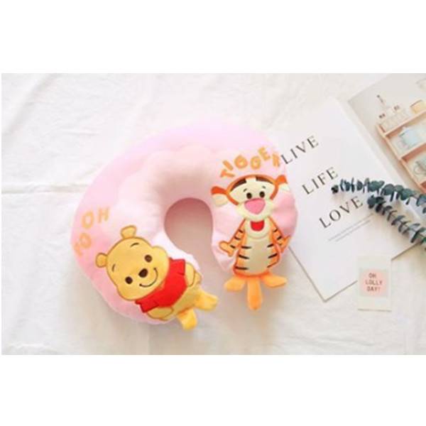 Gấu dâu Lotso Gối Kê Cổ Chữ U Hình Nhân Vật Hoạt Hình Winnie Stitch Người Ngoài Hành Tinh # 11